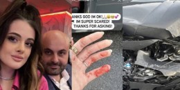 Մենչի դուստրը վթարի է ենթարկվել