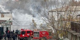 Խոշոր հրդեհ` Երևանում․ ժամանել է հրշեջների մի քանի մարտական հաշվարկ