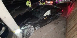 &laquo;Ճվճվ Արոյի&raquo; որդին չի ենթարկվել իրավապահների պահանջին, դիմել է փախուստի և վթարի ենթարկվել