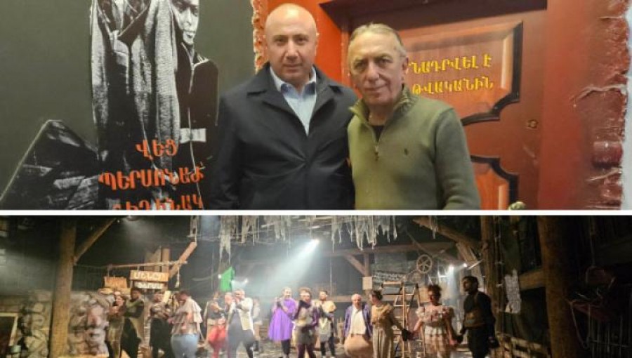Առաջարկում եմ այս իրավիճակում հաճախ այցելել &laquo;Գոյ&raquo; թատրոն. Անդրանիկ Թևանյանը թատրոնում դիտել է &laquo;Անասնաֆերման&raquo;