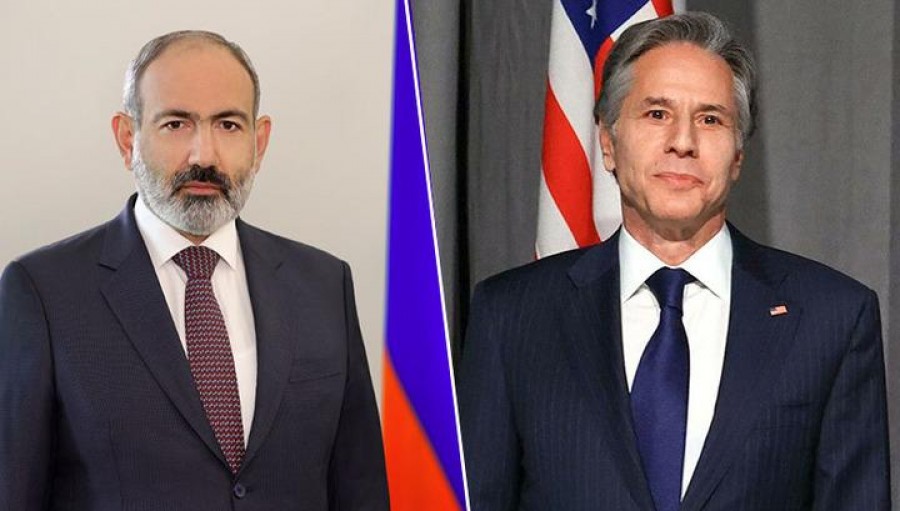 Փաշինյանը Բլինքենին վերահաստատել է՝ հավատարիմ է &laquo;խաղաղության օրակարգին&raquo;